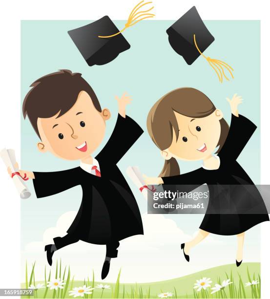 Graduation Show Cartoon 753 Graduation Cartoon Images Stock Photos, High-Res Pictures, and ...