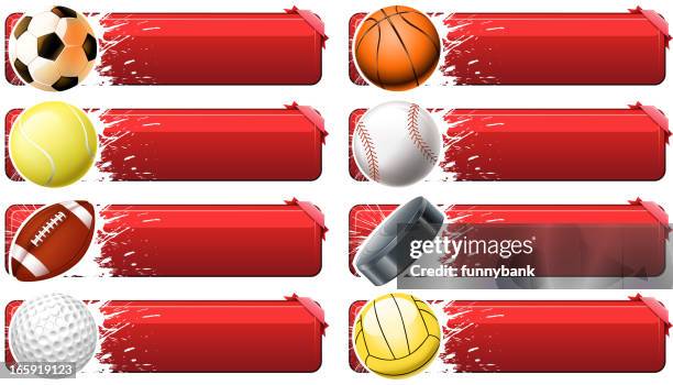 sport banners - handball background stock illustrations