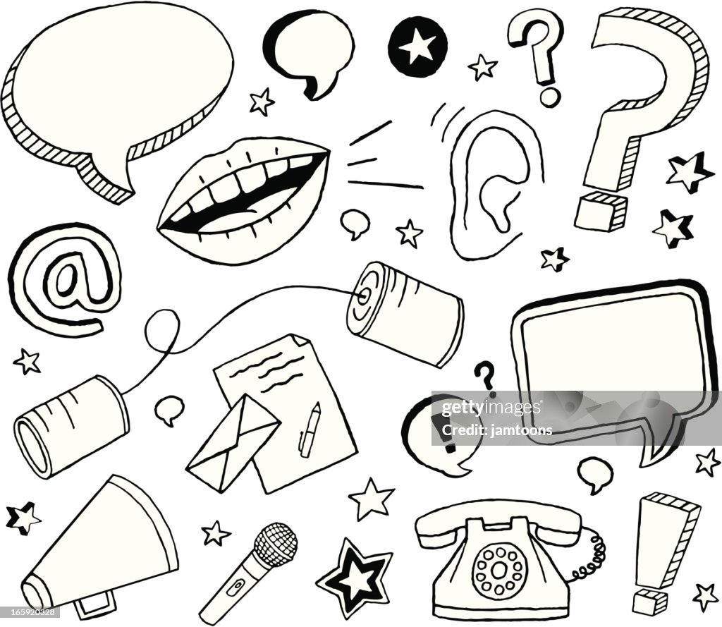 Communication et crayonnages