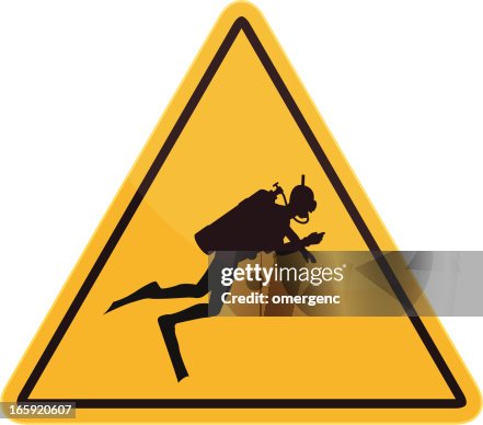 Diving Sign High-Res Vector Graphic - Getty Images