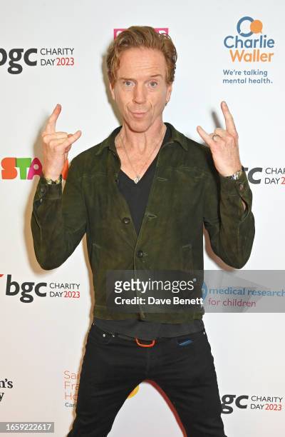 Damian Lewis attends the BGC Group Charity Day on behalf of Cure EB and HvH Arts, raising millions for good causes in memory of BGC's colleagues lost...