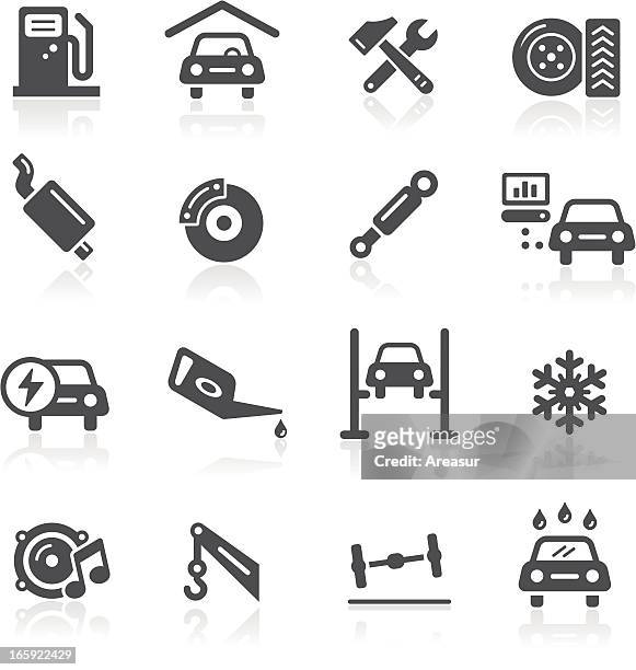 auto-service-symbol - auto repair shop stock-grafiken, -clipart, -cartoons und -symbole
