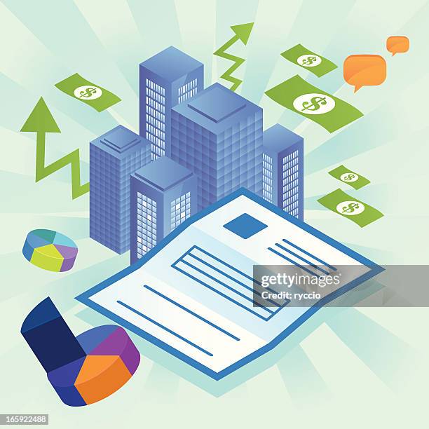 finance and economy graphics - widow stock illustrations