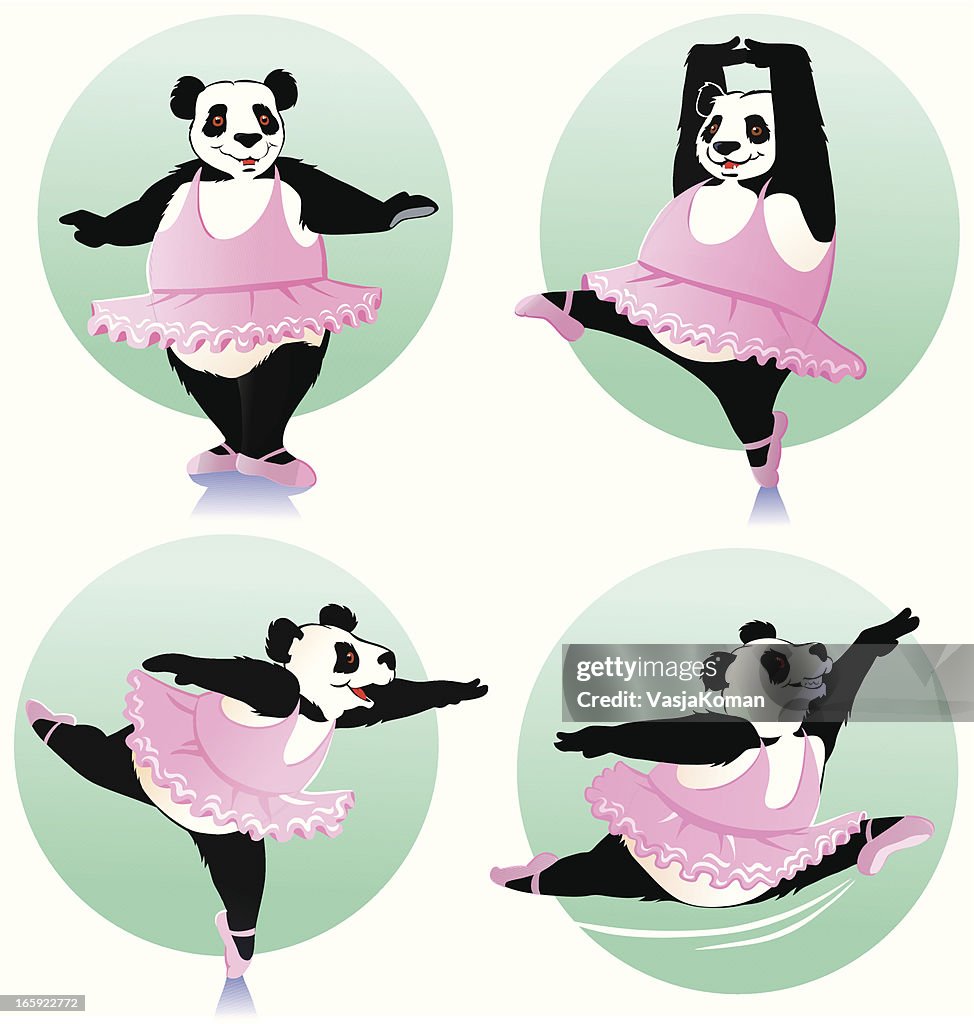 Baile Pandas mezclar