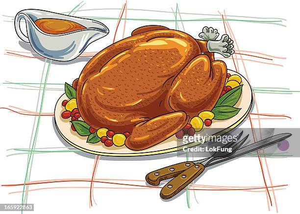 179 Cartoon Cooked Turkey High Res Illustrations - Getty Images