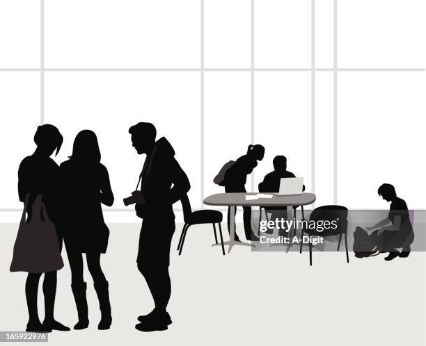 Student Life Visual Student Life Vector Silhouette High-Res Vector Graphic - Getty Images