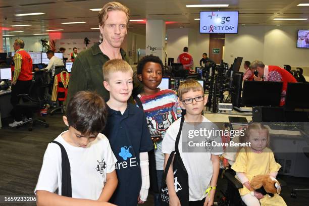 Damian Lewis attends the BGC Group Charity Day on behalf of EB Cure and HvH Arts, raising millions for good causes in memory of BGC's colleagues lost...