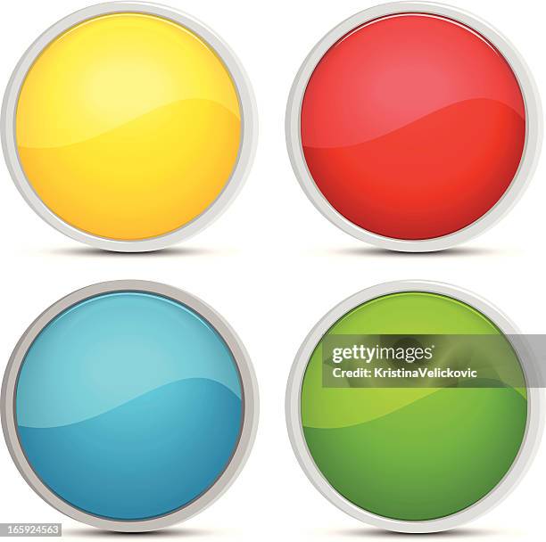 stockillustraties, clipart, cartoons en iconen met buttons - knoop