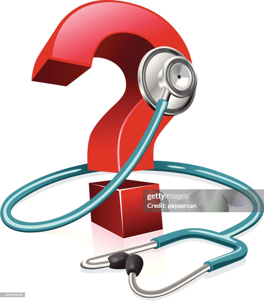 Questioning Health Questions And Health High-Res Vector Graphic - Getty Images