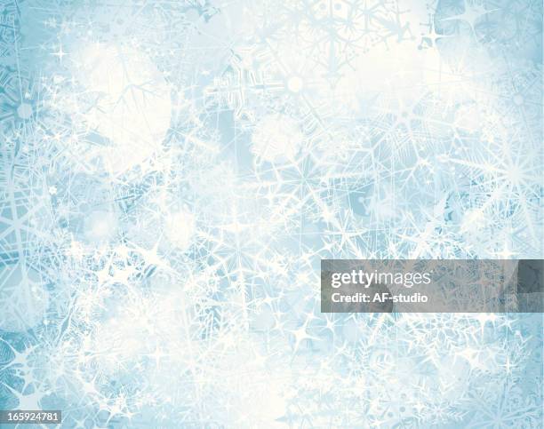 bildbanksillustrationer, clip art samt tecknat material och ikoner med grunge snowy background - is
