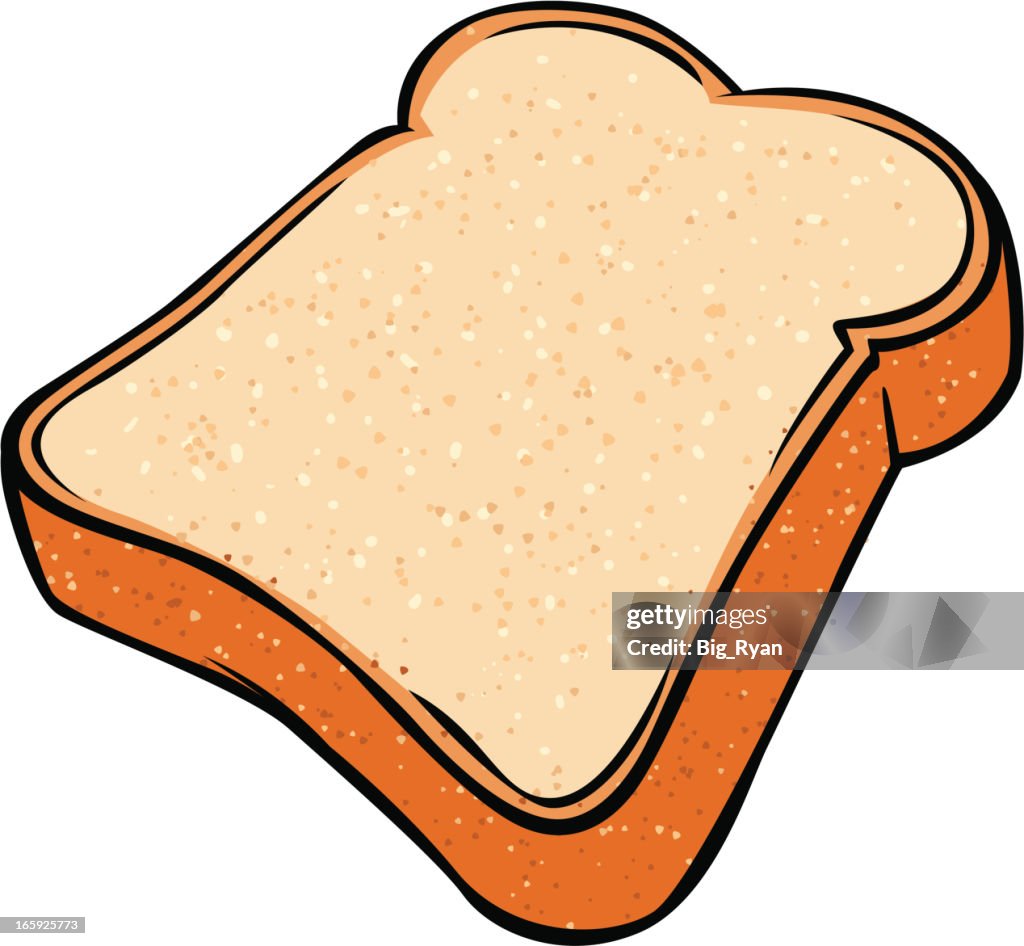 Bread Box Drawing Bread Slice Drawing