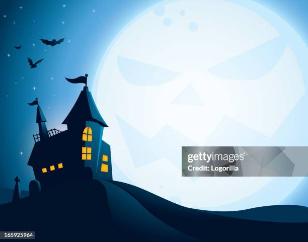 halloween background - spooky stock illustrations