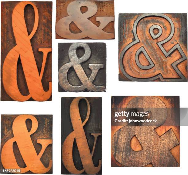 ampersands - ampersand stock illustrations