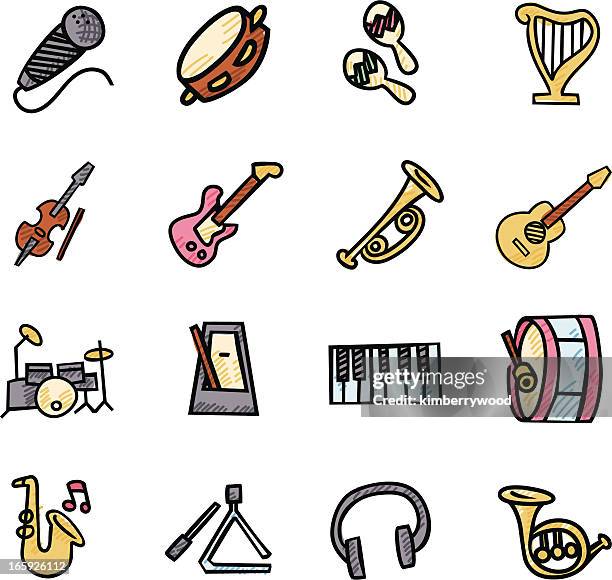 musik-symbol - bratsche stock-grafiken, -clipart, -cartoons und -symbole