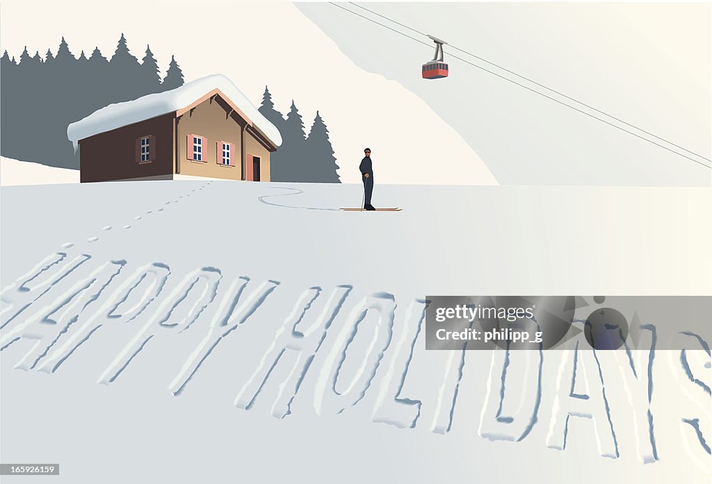 Winter Holidays in the Mountains