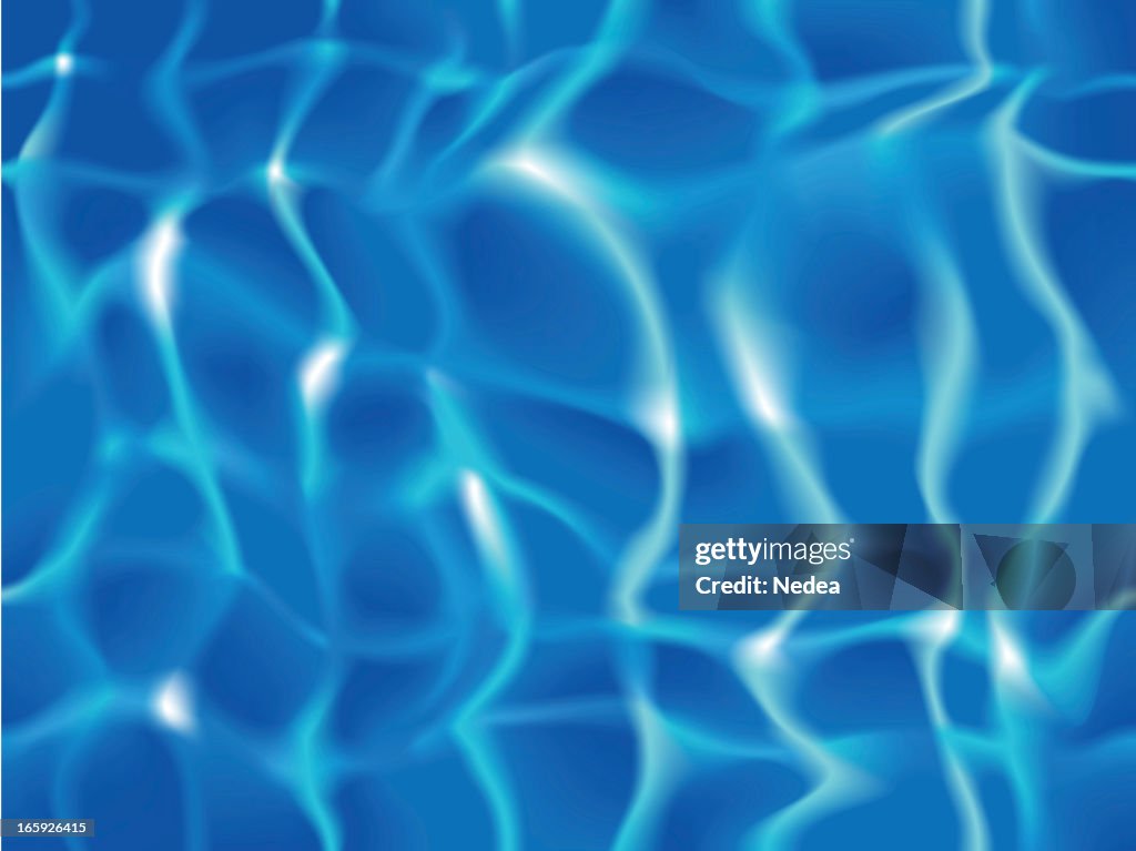 Water waves seamless vector