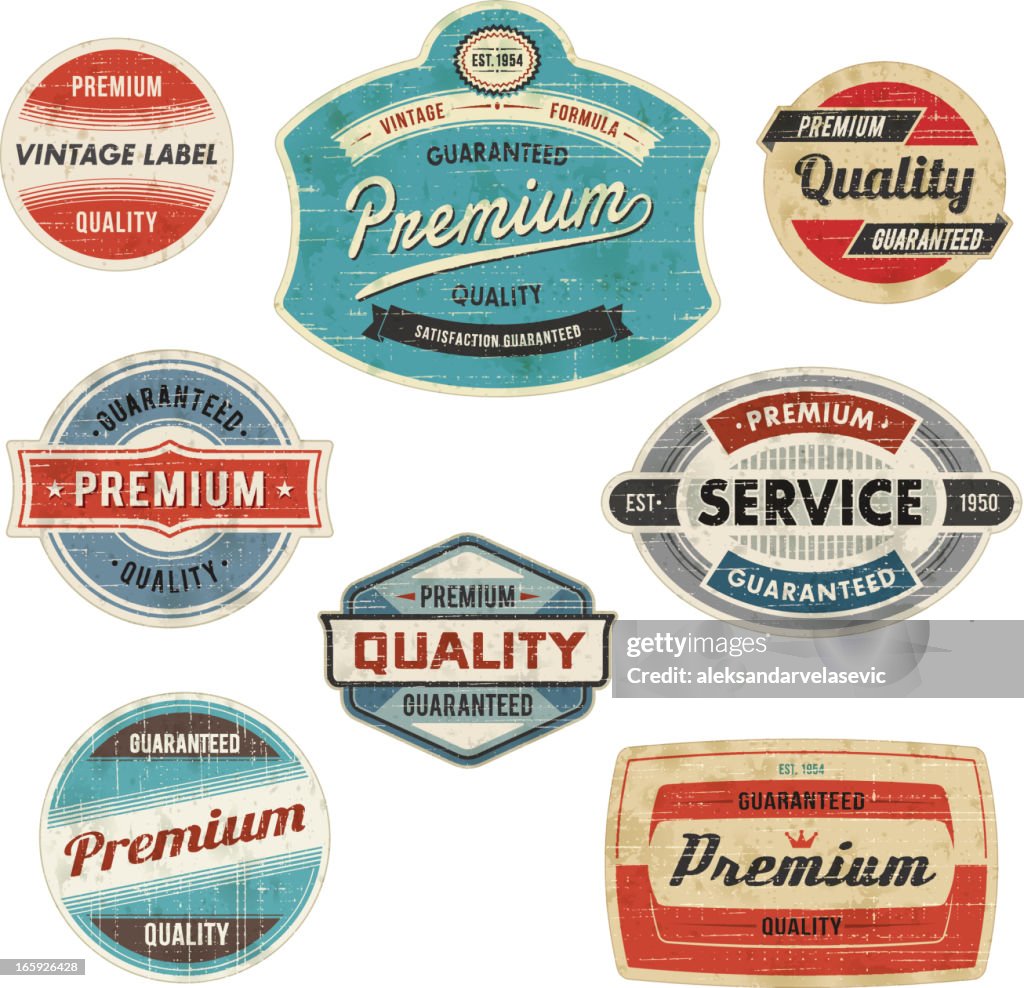 Vintage Labels