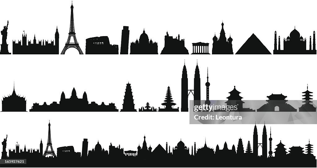 Mundo da cidade (prédios estão detalhadas, móveis e completa