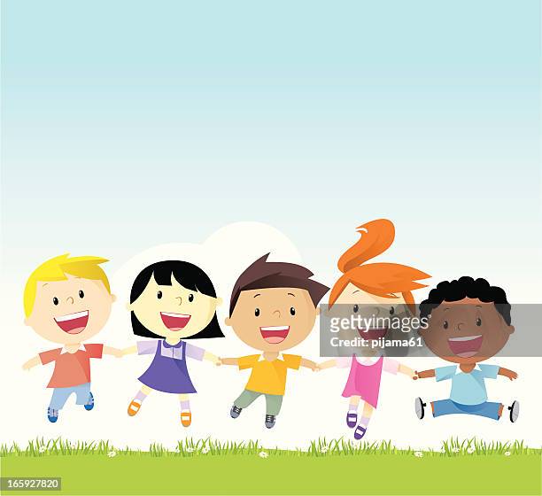 8,634 Best Friends Kids High Res Illustrations - Getty Images