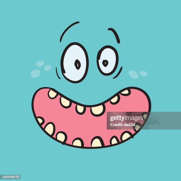 surpised face - curious face stock illustrations