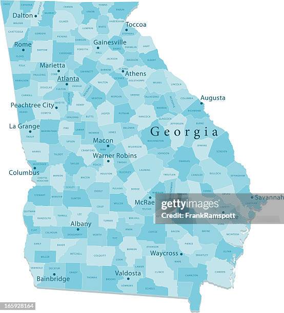 Georgia Mapula Georgia Map Stockfoto's en -beelden - Getty Images