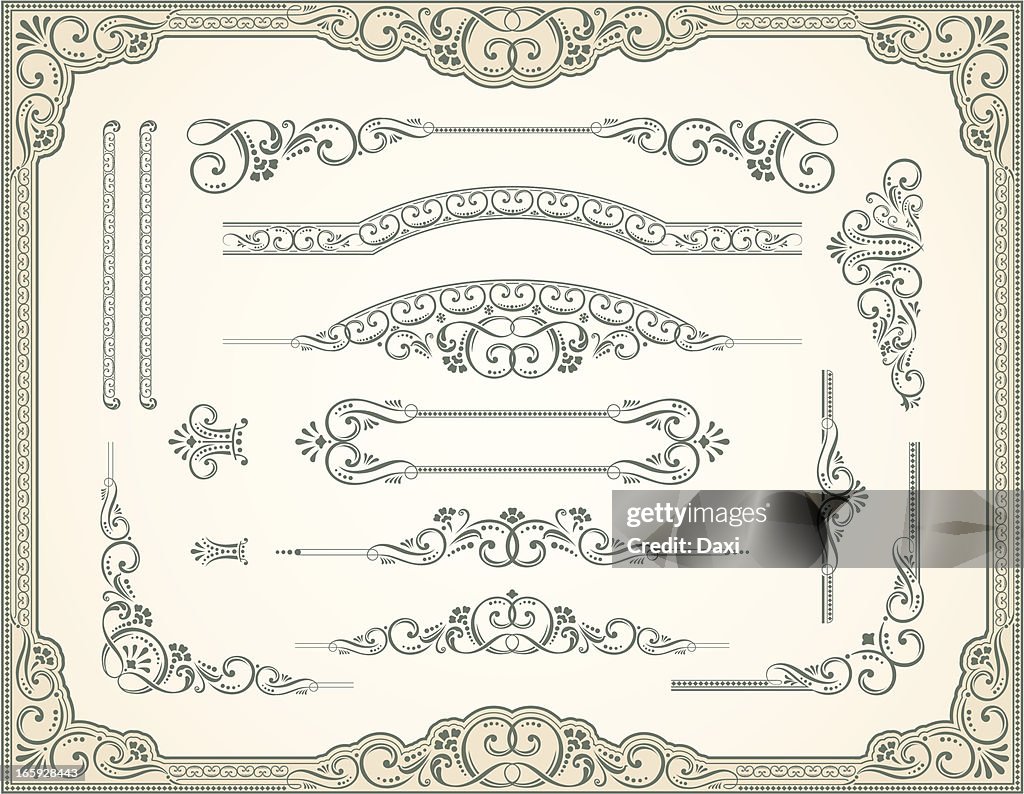 Estilo Vitoriano e desloque conjunto