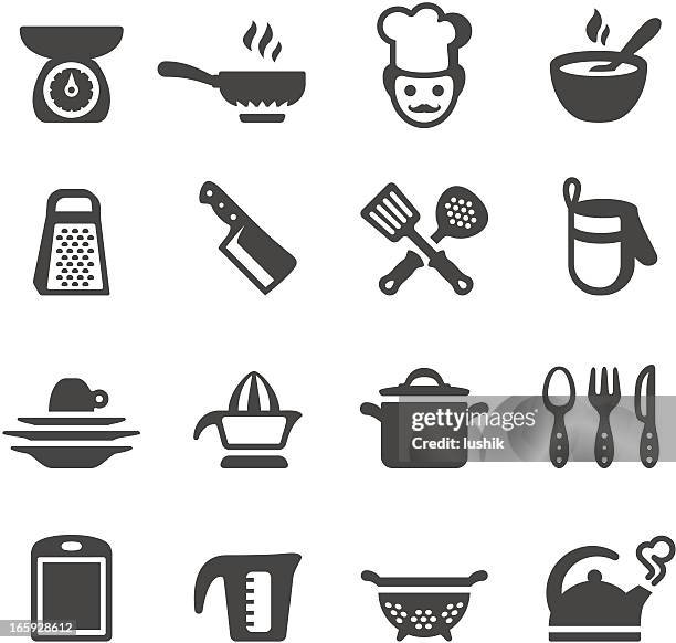 ilustrações de stock, clip art, desenhos animados e ícones de mobico ícones-cozinhado - stew pot