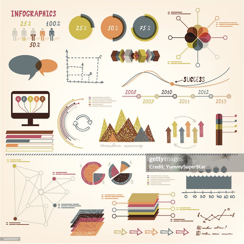 Vector Infofraphics Infographics Vector Elements High-Res Vector Graphic - Getty Images