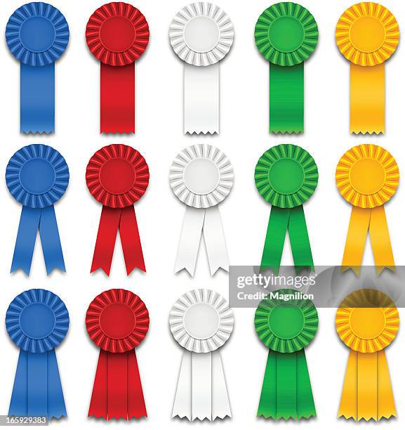 ilustrações de stock, clip art, desenhos animados e ícones de prémio fitas impressoras - first place