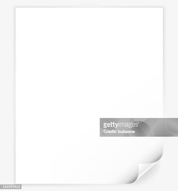 White Blank Paper High-Res Vector Graphic - Getty Images