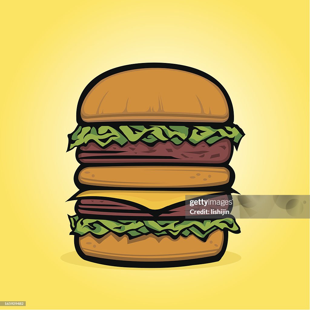 Yummy hamburger