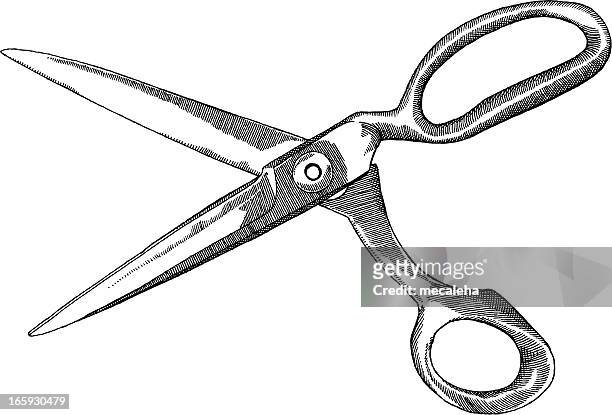 schere - scissors stock-grafiken, -clipart, -cartoons und -symbole