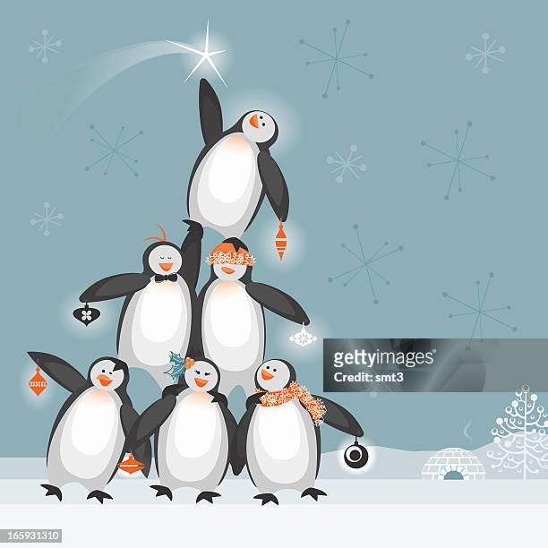 Cartoon Christmas Penguin Photos and Premium High Res Pictures - Getty  Images