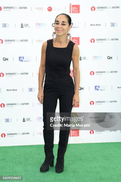 Shirin Neshat attends a photocall at the 20th Giornate Degli Autori during the 80th Venice International Film Festival 2023 on September 04, 2023 in...
