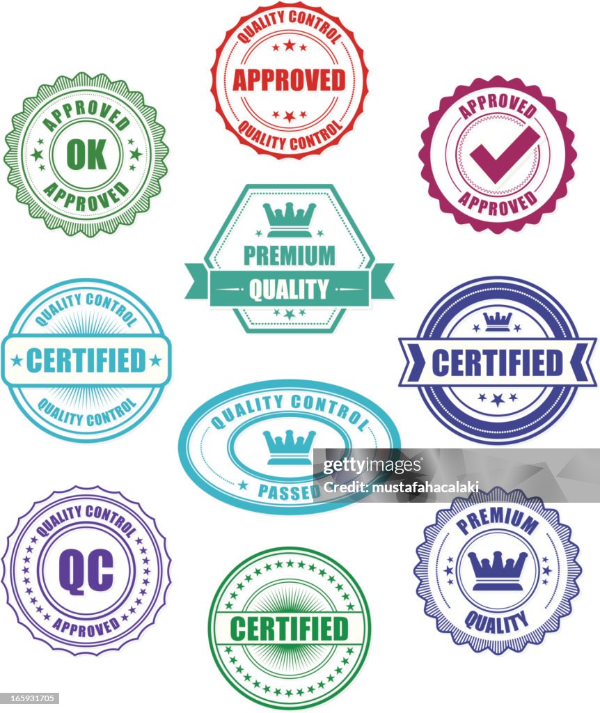 Quality Control badges