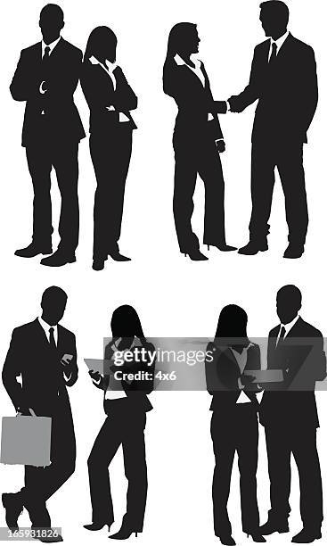 mehrere bilder von geschäftsleuten - business person stock-grafiken, -clipart, -cartoons und -symbole