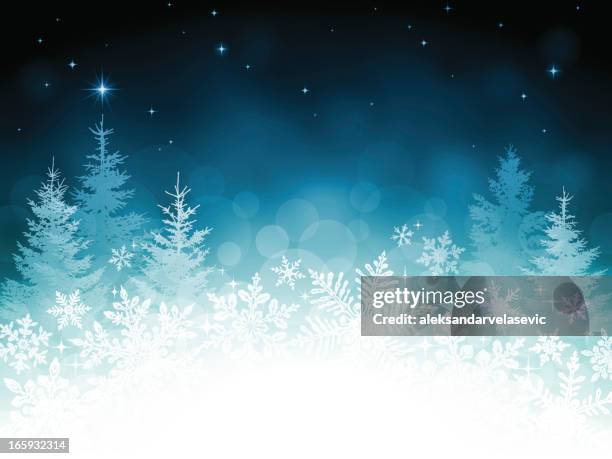 holiday background - snow vector stock illustrations