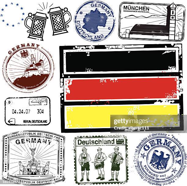 illustrazioni stock, clip art, cartoni animati e icone di tendenza di germanian splendore - monaco