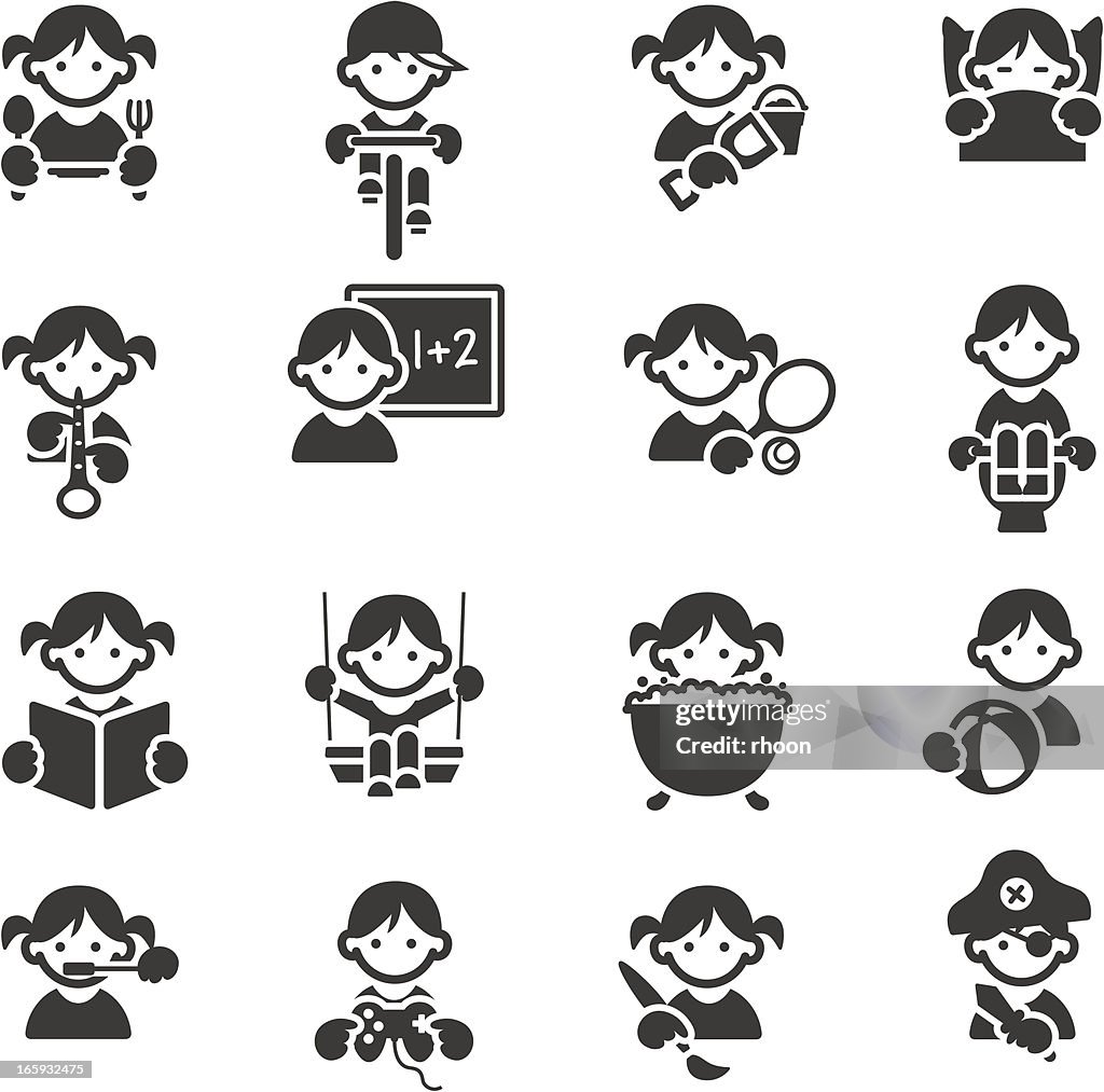 Kids icons