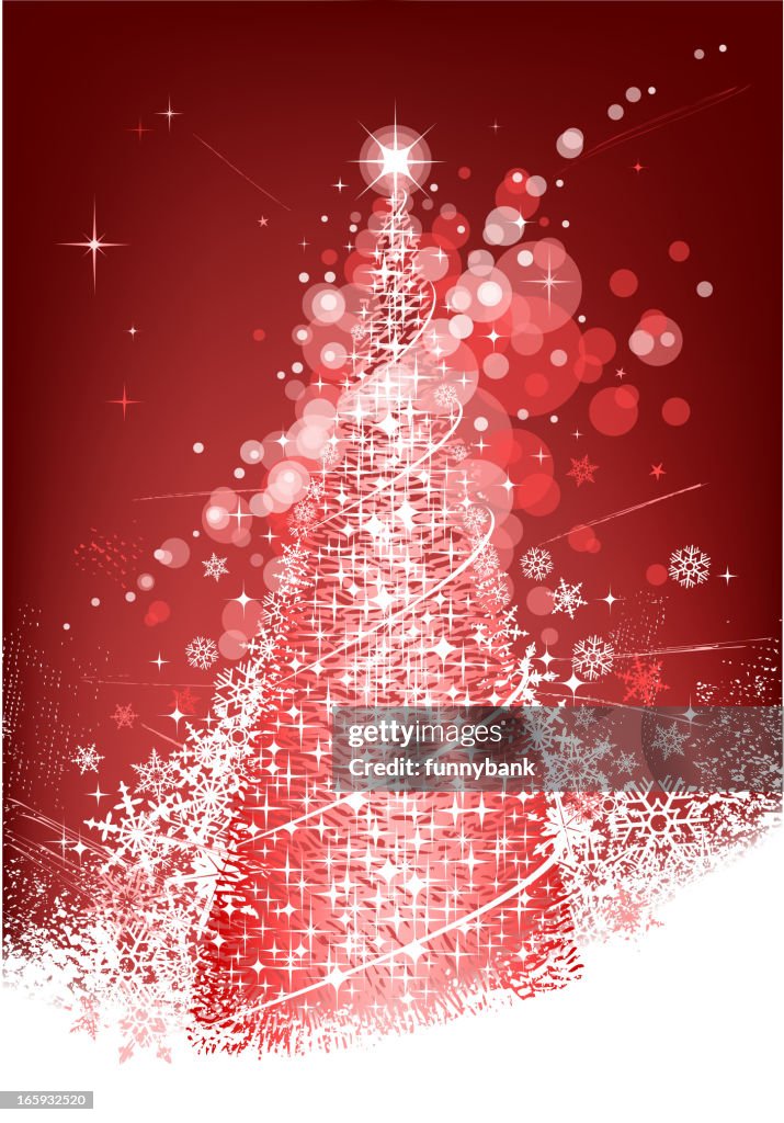 Exploding Tree Drawing Christmas Tree Exploding High-Res Vector Graphic - Getty Images