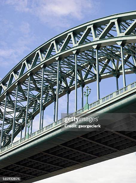 tyne bridge close-up - tyne bridge stock pictures, royalty-free photos & images