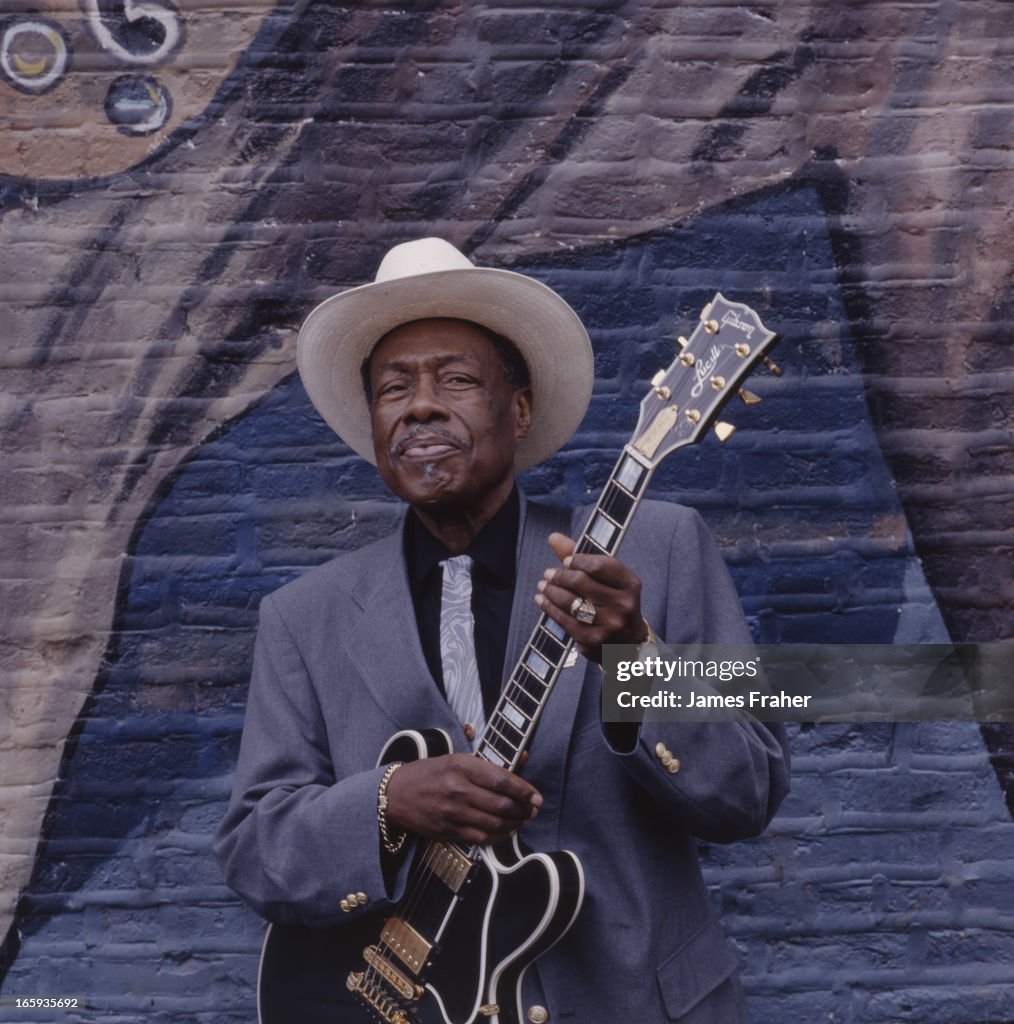 Jim Rogy Jimmy Rogers poses for a portrait in 1997 in Chicago, Illinois,... News ...