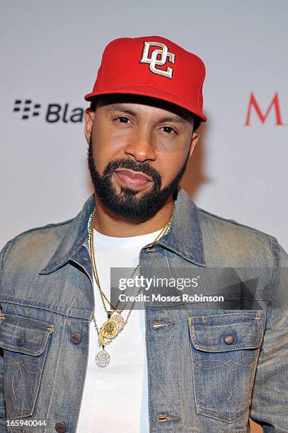 Lifestyle Specialist Kenny Burns attends the Maxim Blackberry Madness Event on April 6, 2013 in Atlanta, Georgia.