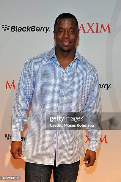 Former NFL Player Kordell Stewart attends the Maxim Blackberry Madness Event on April 6, 2013 in Atlanta, Georgia.