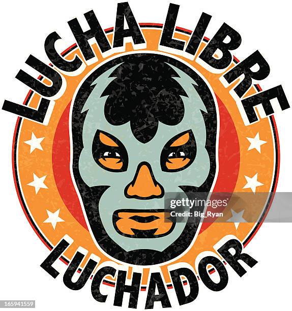 ルチャリブレ luchador - メキシコ人点のイラスト素材／クリップアート素材／マンガ素材／アイコン素材