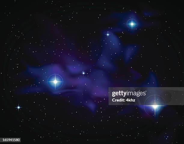 vector stars - star cluster stock illustrations