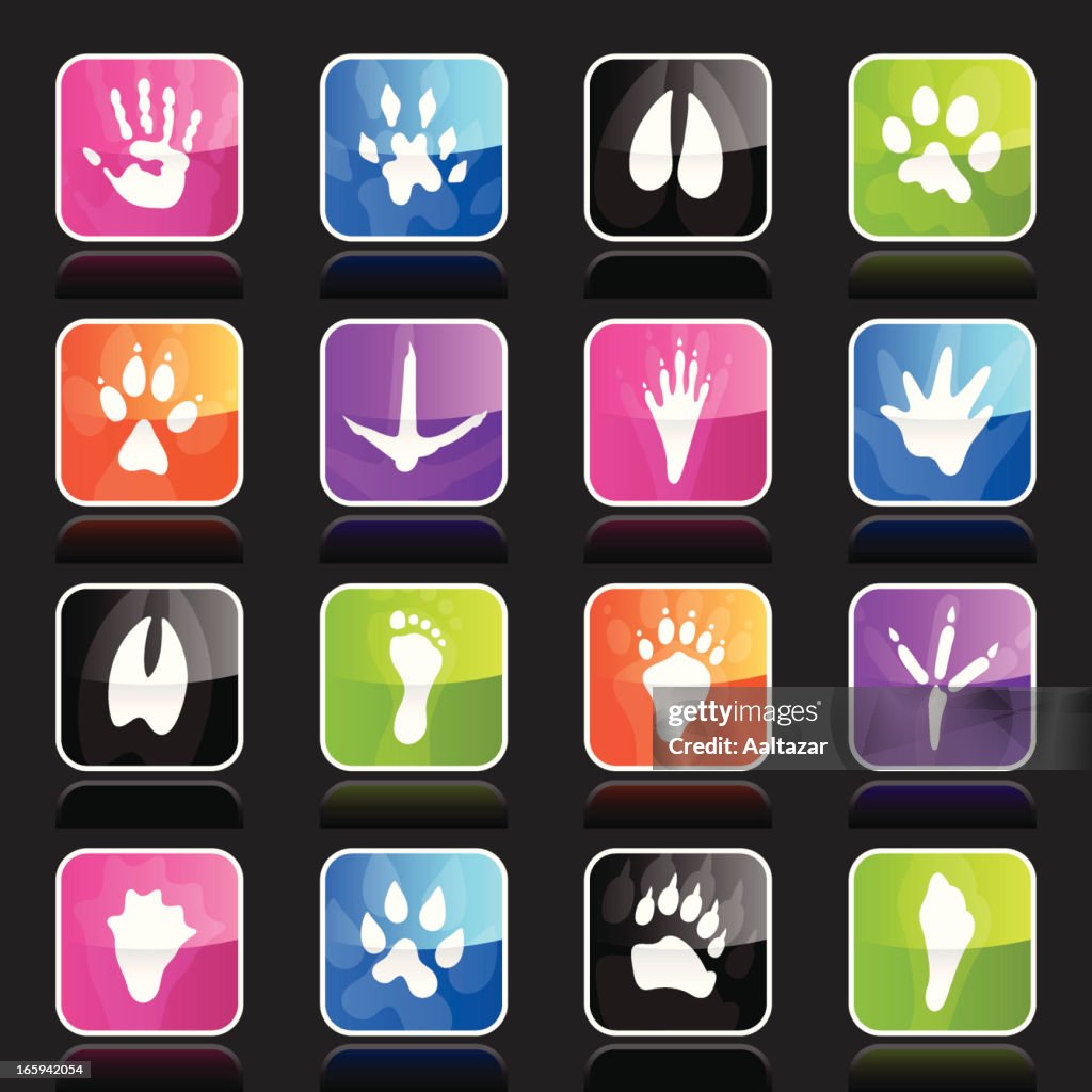 Ubergloss アイコン-動物のトラック