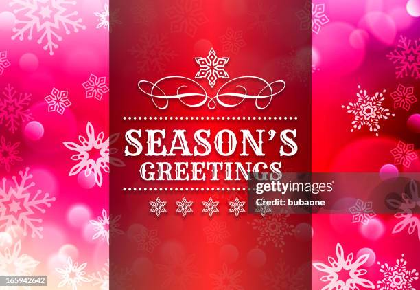 season's greetings holiday background - seasons greeting stock illustrations