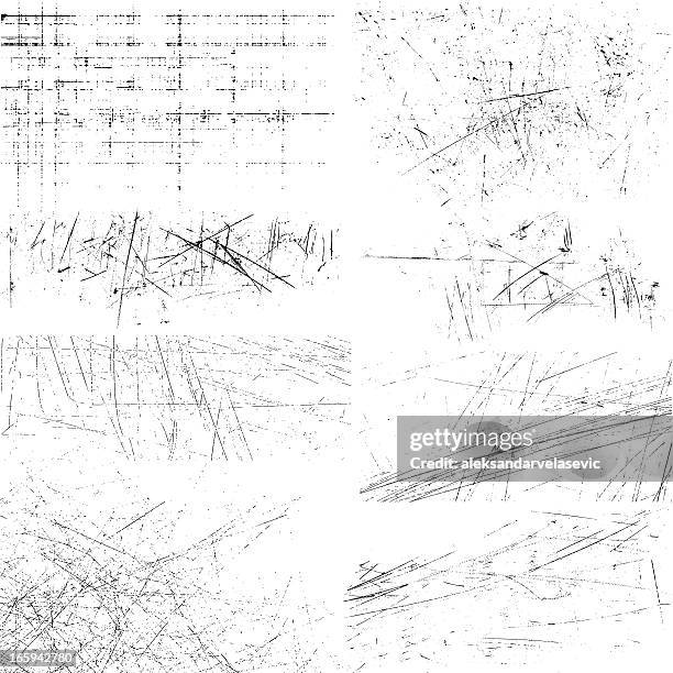 scratches - scratched stock illustrations