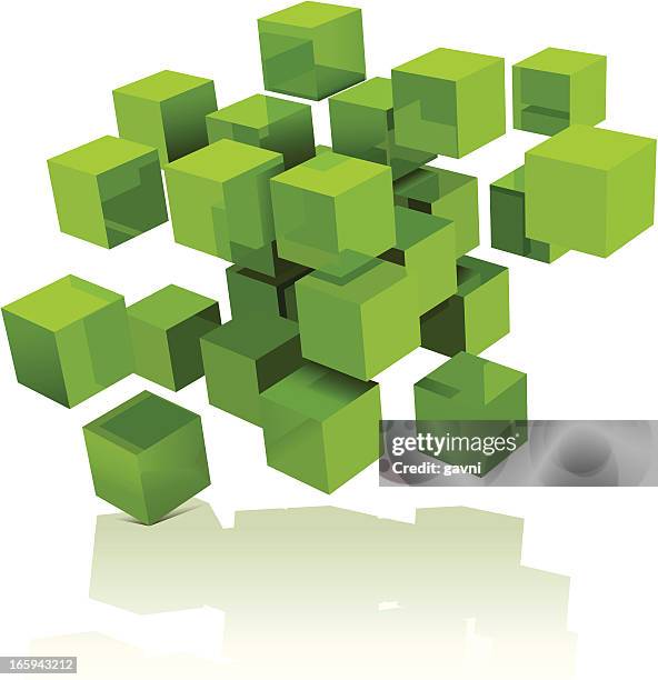 cube - rubix cube stock illustrations